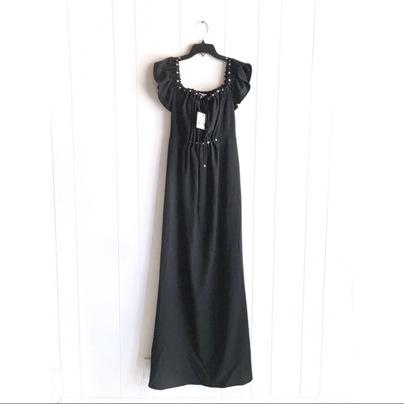 NWT ZAC Zac Posen Claudine Off-the-Shoulder Gown - Picture 2 of 6